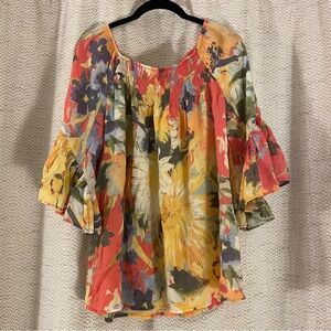 Spense Multicolor Floral Blouse